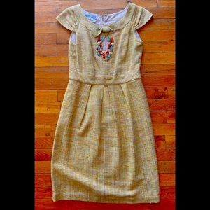 Kay Unger tweed dress size 4